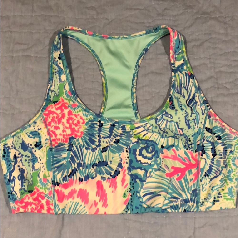 Lilly Pulitzer sports bra large